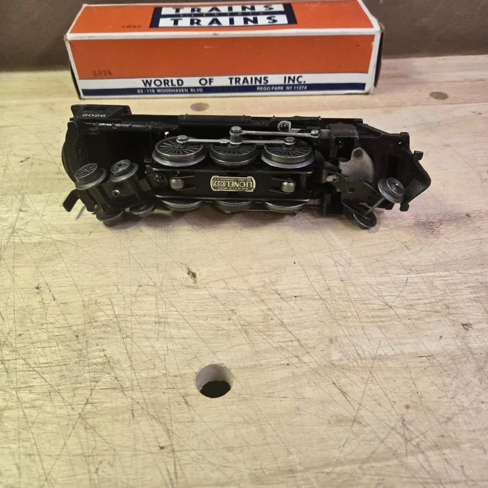 Lionel Vintage Original 2026 Locomotive With Smoke Chamber With Box, 1940's